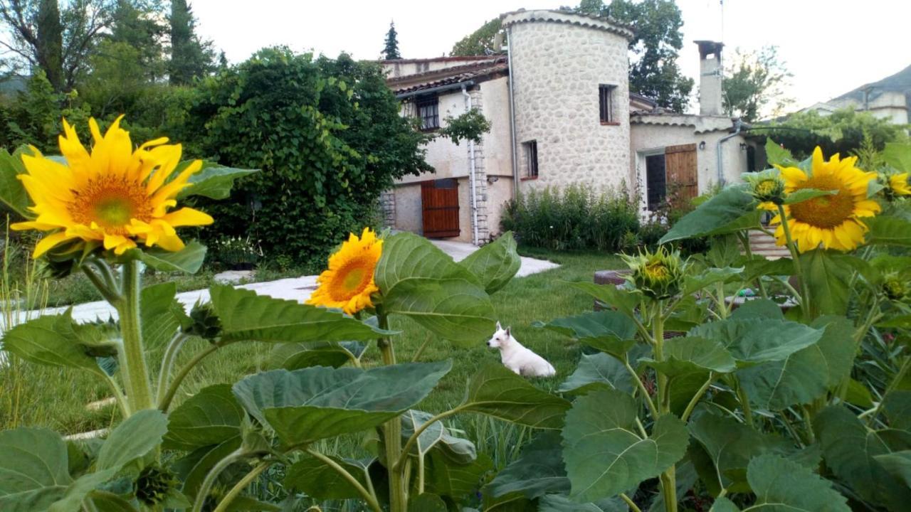 Clot De Felines Chambre Spacieuse Hotel Entrevaux Bagian luar foto